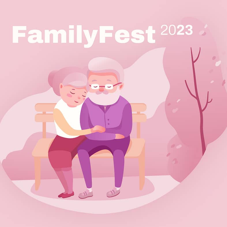 Podcast banner: FamilyFest 2023 | Rande na celý život